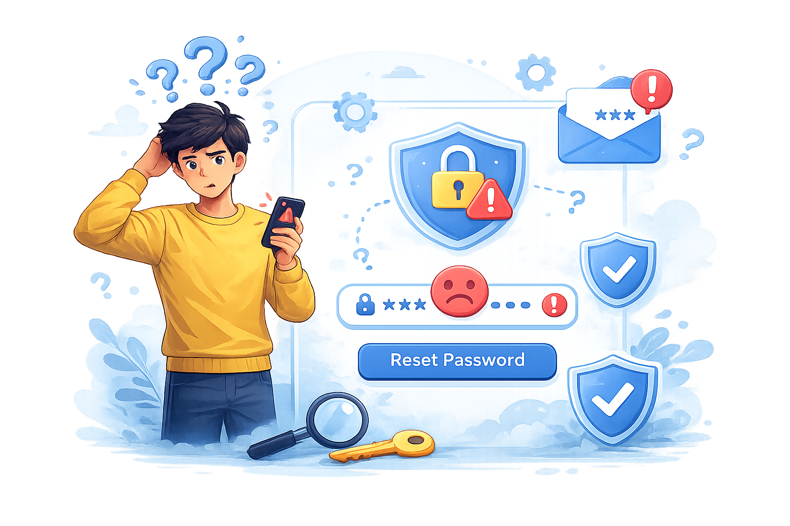 Forgot Password Illustration